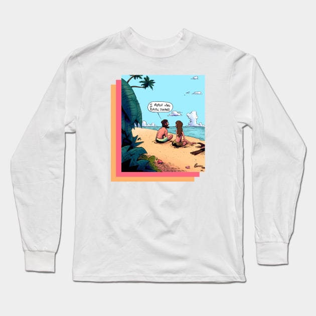 Shipwreck Long Sleeve T-Shirt by neilkohney
